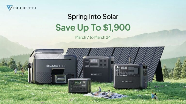 Spring into endless outdoor fun with BLUETTI solar generators